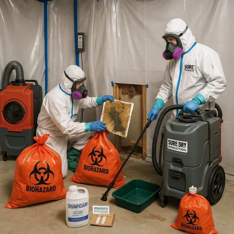 Contaminated Water Handling Protocols process in McKean County, PA